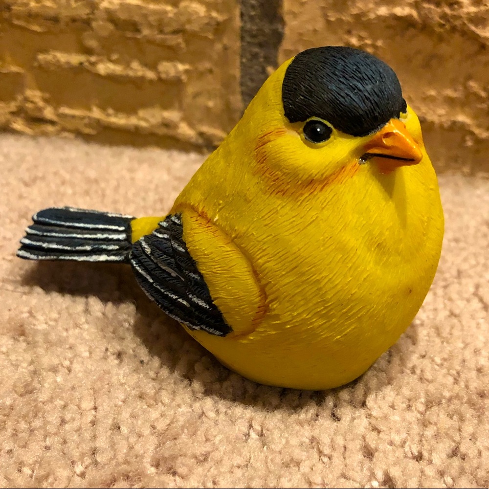 Realistic Painted resin bird